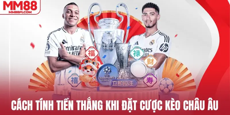 Cách tính tiền thắng khi đặt cược kèo 1x2