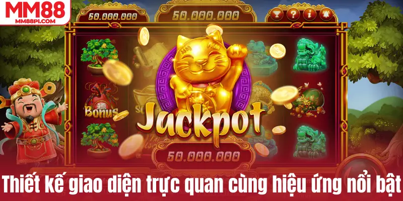 Thiết kế giao diện trực quan cùng hiệu ứng nổi bật
